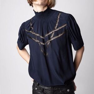 Zadig & Voltaire Tupelo Blouse Size L